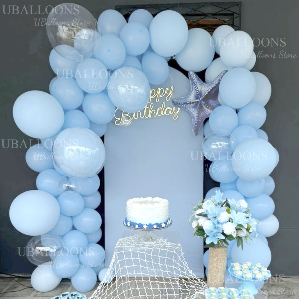 148 шт. светло-голубых воздушн – обзор и цена Balloon Arch Kit